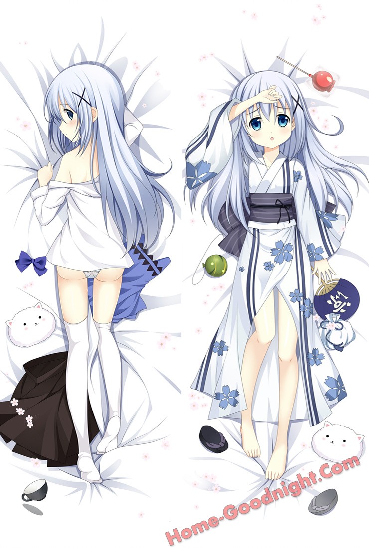 Chino Kafuu - Is the Order Rabbit Full body pillow anime waifu japanese anime pillow case